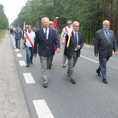 Uroczystości pod Skaryszewem - Poczty Sztandarowe